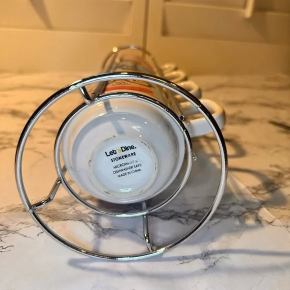 Cat-Themed Stackable Mug Set - Picture 4 of 4